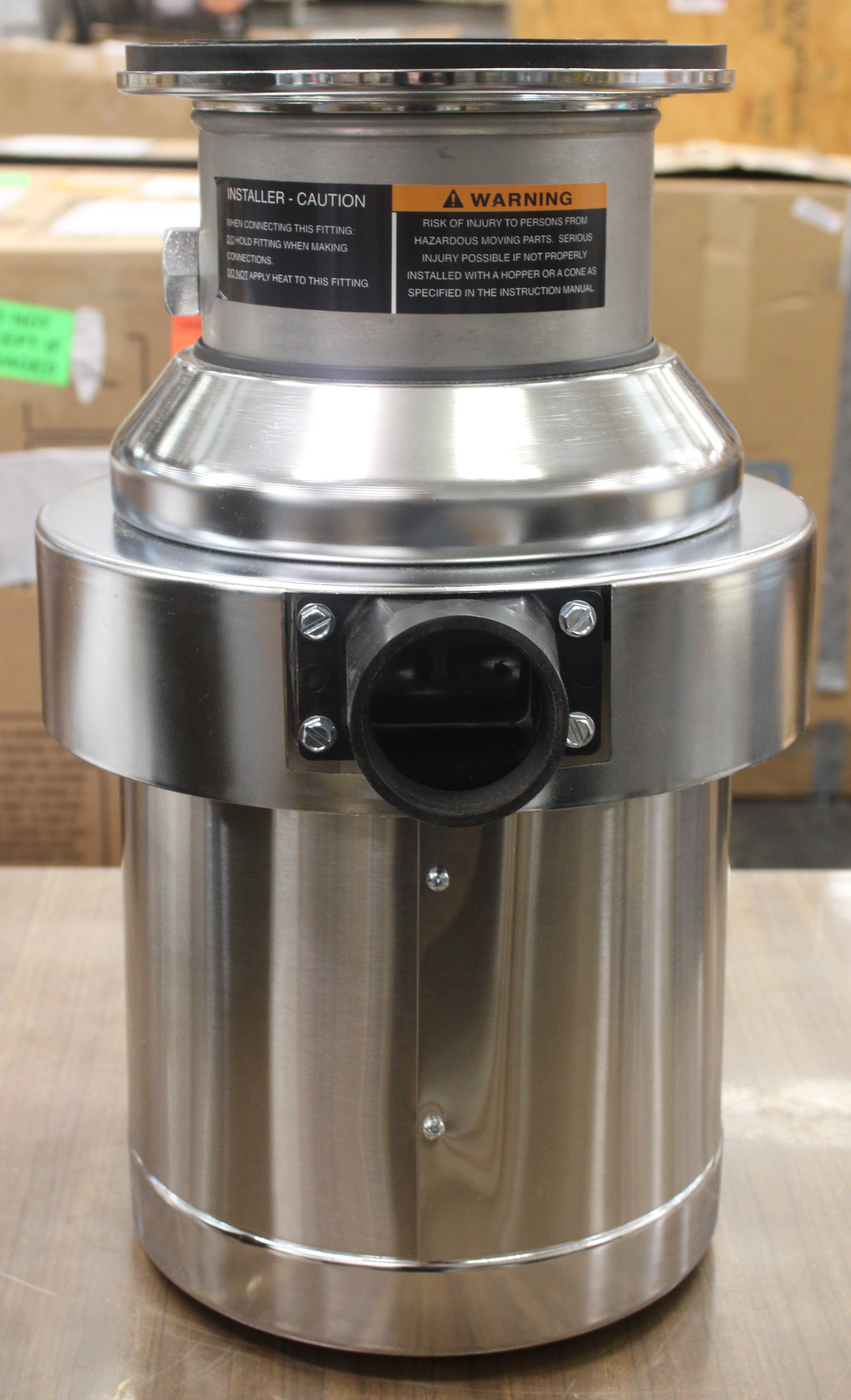 *Used* Insinkerator SS-200-27 Commercial Garbage Disposer, 2 hp, 1 Phase