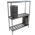 Channel KAR48 Adjustable Keg Storage 48"W x 17"D x 68"H
