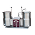 Southbend KECT-6-2 Twin Electric Counter Tilt Kettle, 2/3 Jacketed, 6 Gallon