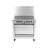 Garland M45S Master Series Heavy Duty Range, gas, 34", (2) 17" front fired hot tops