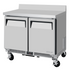 Turbo Air MWR-34S-N6 Shallow Depth Worktop Refrigerator