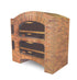 Marsal MB-866 STACKED Gas Brick Lined 86" Pizza Deck Oven - 260,000 BTU