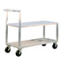 New Age NS557A Mobile 21" Flat Shelf Truck - 3000 lb. Capacity