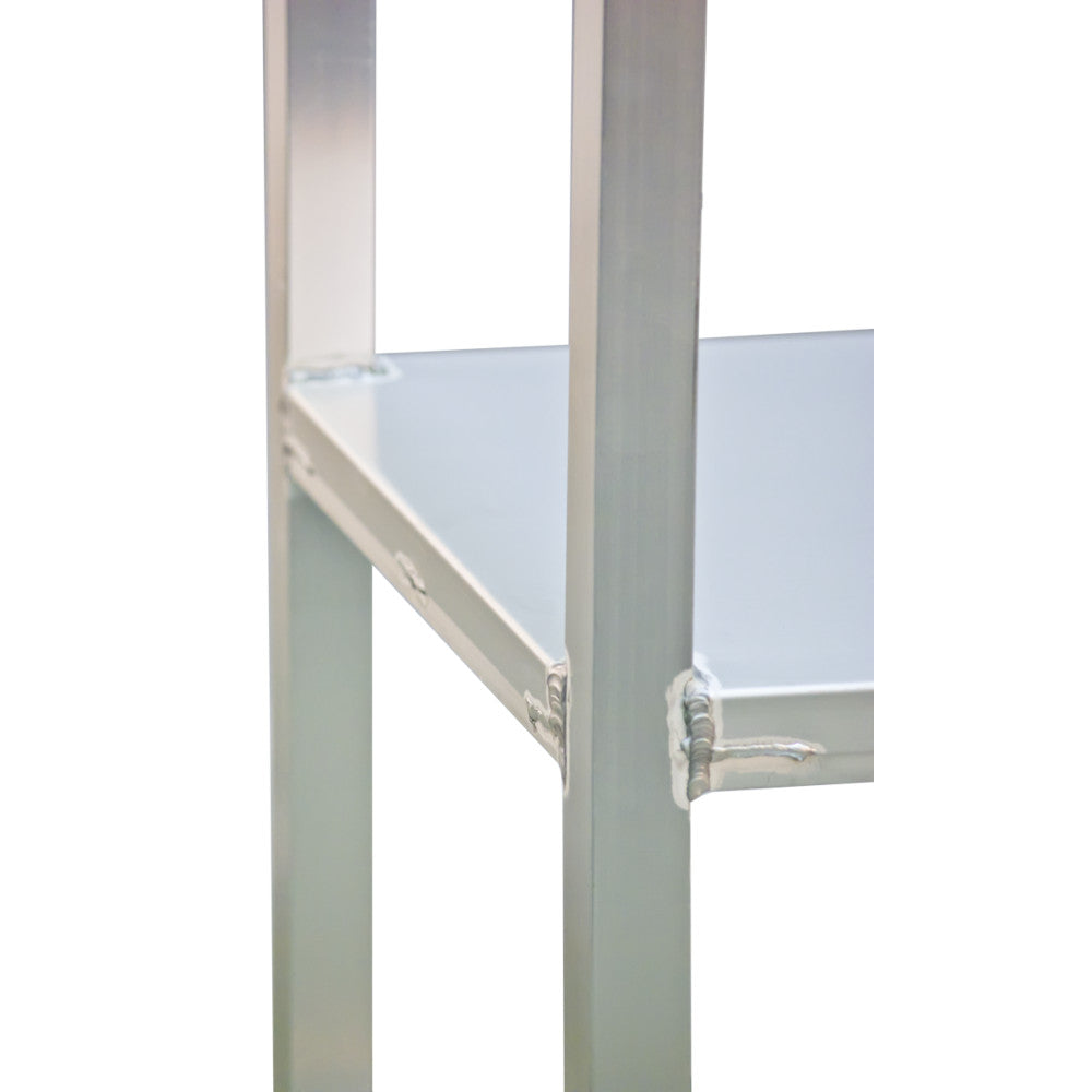 New Age NS557A Mobile 21" Flat Shelf Truck - 3000 lb. Capacity