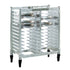 New Age NS600A Counter Height Mobile Pizza Pan Rack with Adjustable Width