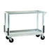 New Age NS765 Transport Utility Floral Cart with Open Base and Two Shelves