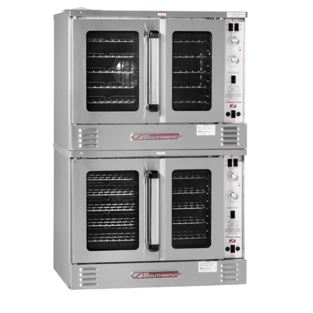 Southbend PCG140S/SD Platinum Series Double Convection Oven, Gas