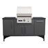 TEC PFR1LPISL 26" Patio On Midcentury Modern Island (66"), LP Freestanding Grill
