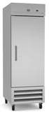 Kelvinator KCHRI27R1DFE 1-DOOR FULL HEIGHT REACH IN FREEZER 27" LONG 23 CU FT