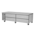Turbo Air PRCBE-84F-N PRO Series Two Section Freezer Chef Base, 84"W