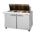 Turbo Air PST-48-18-N PRO Series Mega Top Sandwich Salad Prep Table