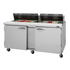 Turbo Air PST-72-N PRO Series Sandwich Salad Prep Tabe
