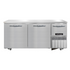 Continental Refrigerator RA68SN-U Undercounter Shallow Depth Refrigerated Base 68"W
