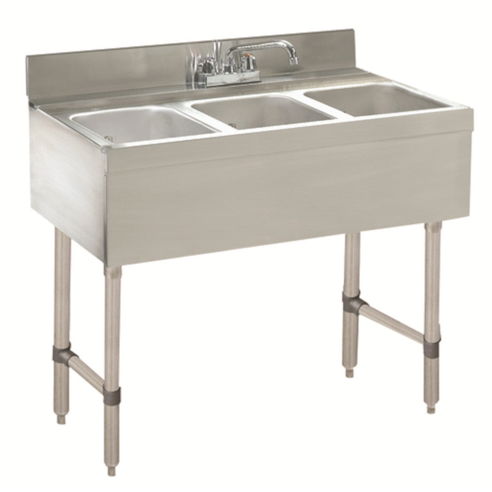 Advance Tabco CRB-33C PASS THRU WORKSTATION W/SHELF