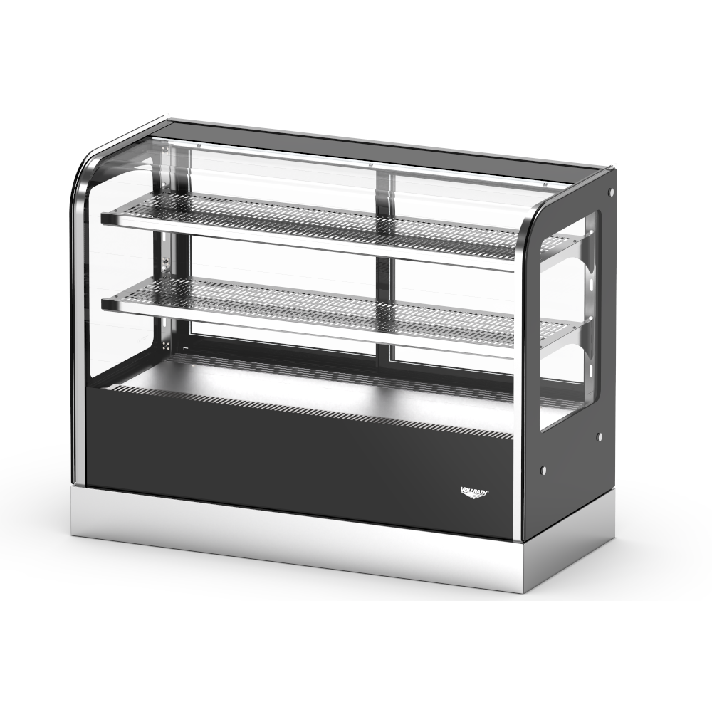 Vollrath HDCCB-36 36" Countertop Heated Deli Display Case - Cubed Case