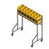 Carter-Hoffmann SS72 Tray Starter Set-Up Station