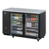 Turbo Air TBB-2SGD-N 59" Two Glass Door Back Bar Cooler