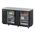 Turbo Air TBB-3SGD-N 69" Two Glass Door Back Bar Cooler