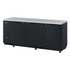Turbo Air TBB-4SBD-N 90" Three Door Back Bar Cooler