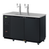 Turbo Air TBD-2SBD-N6 Black 59" Beer Dispenser