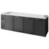 True TBR108-RISZ1-L-B-SSSS-1 Back Bar Cabinet, Refrigerated