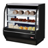 Turbo Air TCDD-48H-W(B)-N High Profile 48" Curved Glass Refrigerated Deli Case