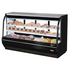 Turbo Air TCDD-96H-W(B)-N High Profile 96" Curved Glass Refrigerated Deli Case