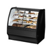 True TGM-DZ-48-SC/SC-B-W Display Case, Refrigerated/Non-Refrig