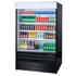 Turbo Air TOM-48EB-N Black 48" Air Curtain Merchandiser