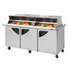 Turbo Air TST-72SD-30-N-DS Super Deluxe Sandwich Salad Mega Top