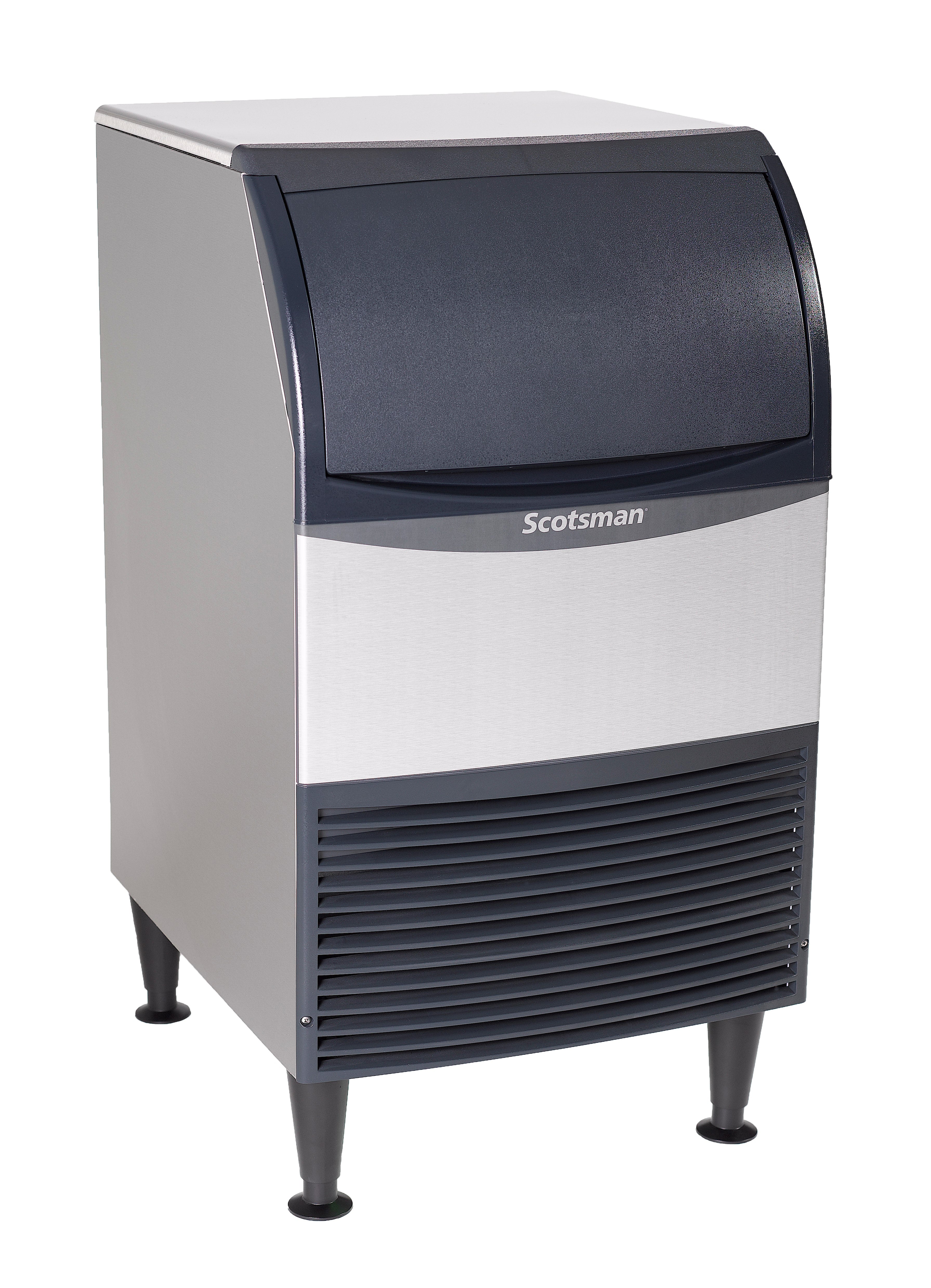 Scotsman UF2020A-1 Air Cooled Flake Ice Maker with Bin Produces up to 216 Pounds of Ice Per Hour