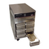 Carter-Hoffmann VCNH3W3S Vertical Crisp 'N Hold Cabinet Free-Standing, (9) 1
