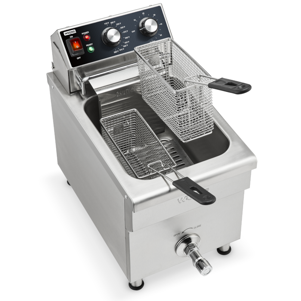 Waring WDF1700 15 lb. Heavy-Duty Deep Fryer