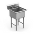 Winholt WS1T2424 One Compartment Sink