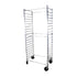 John Boos ABPR-1820-3KDS Mobile Side-Loading Bun Pan Rack with 20-Pan Capacity