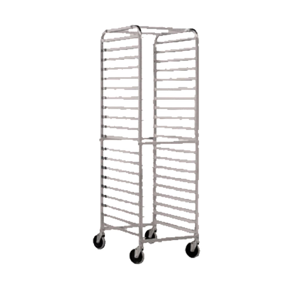 John Boos ABPR-1820-RKD Mobile Front-Loading Bun Pan Rack with Round Top Design