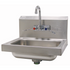 Advance Tabco 7-PS-68 Wall Mounted Hand Sink 14" W x 10" front-to-back x 5" Deep Bowl