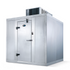 AmeriKooler QF08XX77**FBSM 8' Wide (Door Side) Indoor Walk-In Freezer -10°F w/ Floor 7'7" H