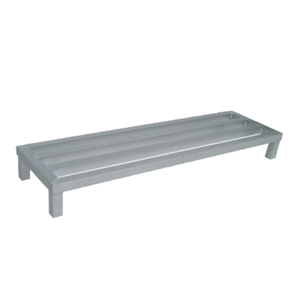 John Boos ALJB602412 Tubular 60" x 24" Dunnage Rack with 1500 lb. Capacity