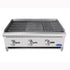 Atosa ATCB-36 36" Heavy Duty Countertop Gas Charbroiler with Lava Rocks