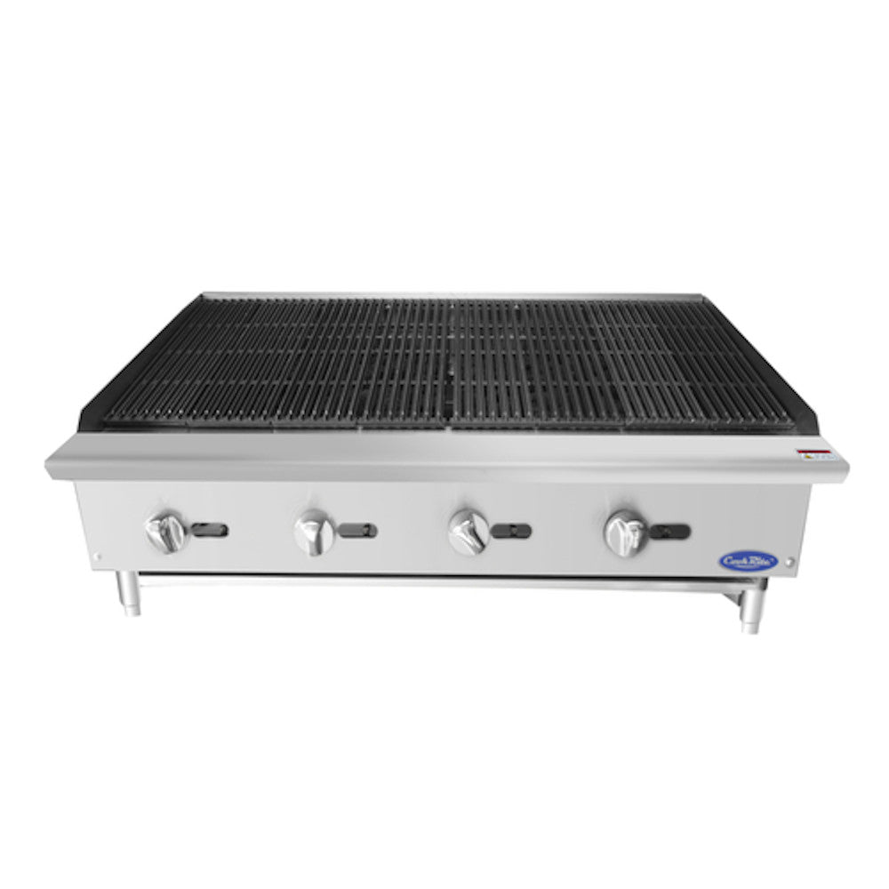 Atosa ATRC-48 48" Heavy Duty Countertop Gas Radiant Charbroiler