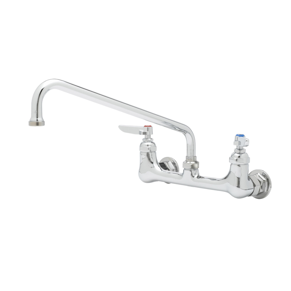 T&S Brass B-0231-CR Wall Mount Faucet with 12" Swing Nozzle