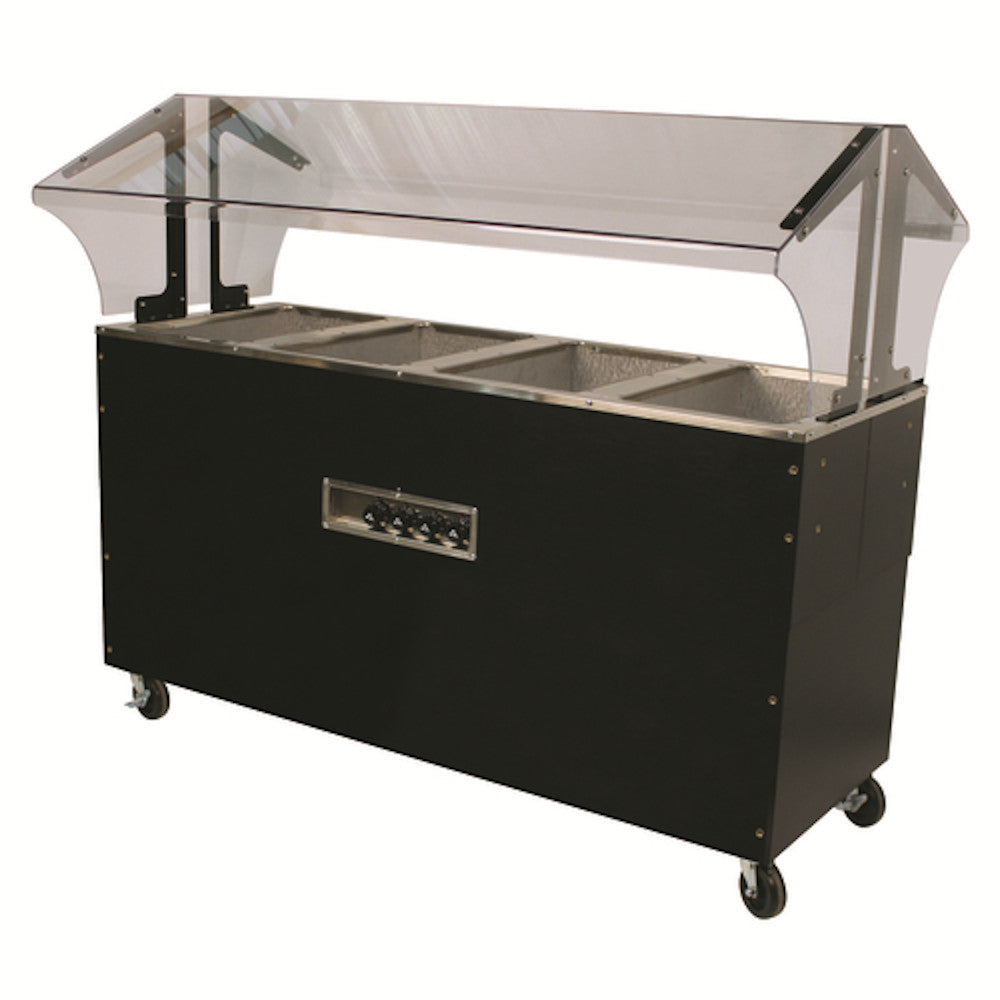 Advance Tabco B4-240-B-SB Portable Electric Hot Food Buffet Table 4 Wells w/ Enclosed Base