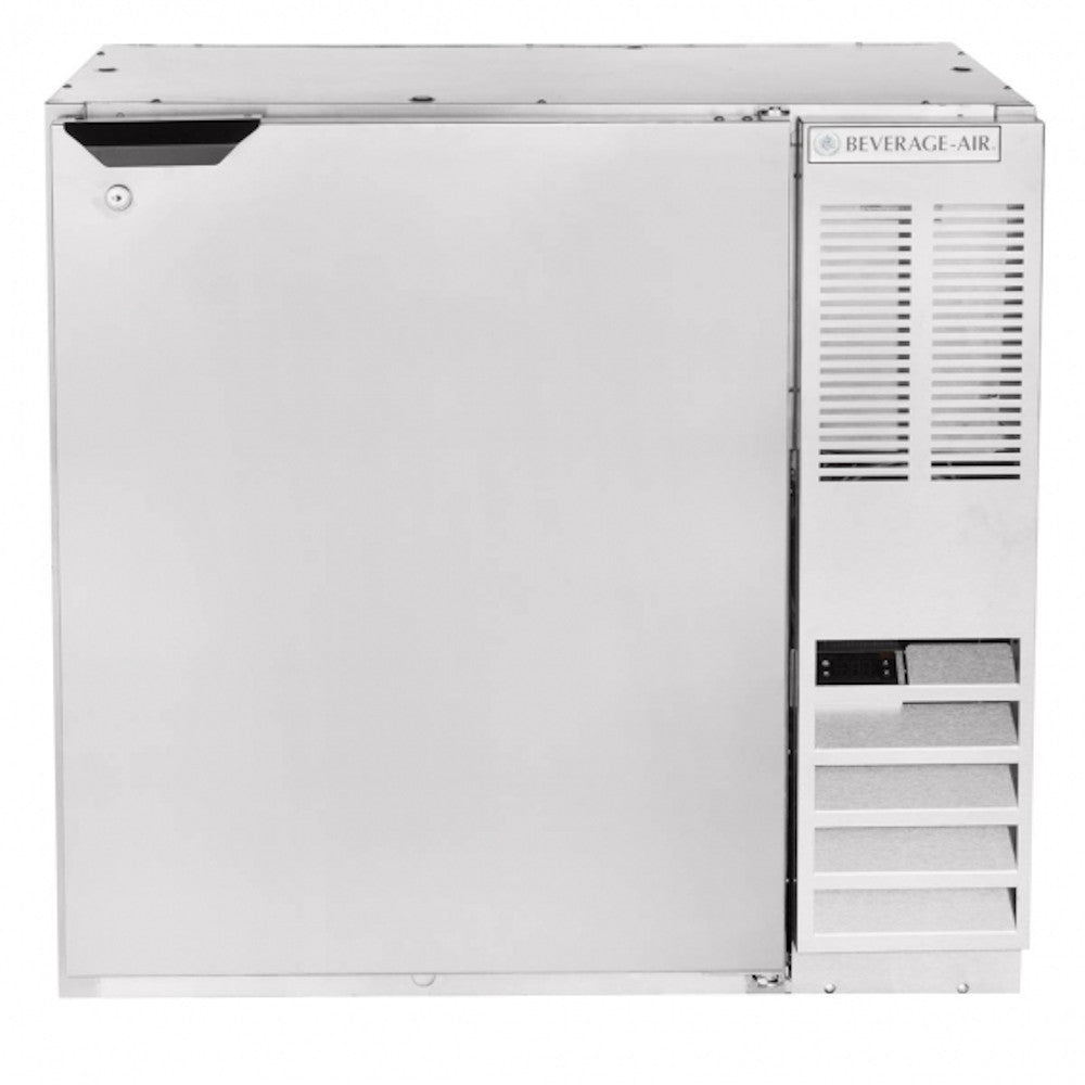 Beverage Air BB36HC-1-F-S-27 36" Back Bar Freezer With Stainless Steel Exterior