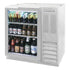 Beverage Air BB36HC-1-G-S-27 36" Back Bar Glass Door Refrigerator With Stainless Steel Exterior