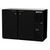 Beverage Air BB48HC-1-F-PT-B-27 Pass-Thru 48" Back Bar Freezer With Black Finish Exterior