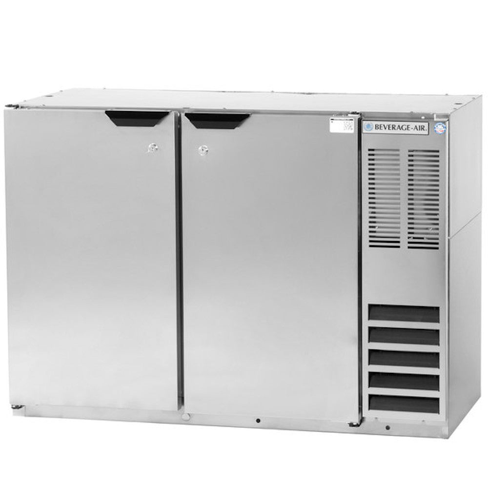 Beverage Air BB48HC-1-F-S 48" Back Bar Freezer With Stainless Steel Exterior