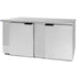Beverage Air BB68HC-1-F-S Two Section 69" Back Bar Cooler with Stainless Steel Exterior