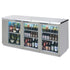 Beverage Air BB78HC-1-FG-S Three-Section 72" Back Bar Cooler