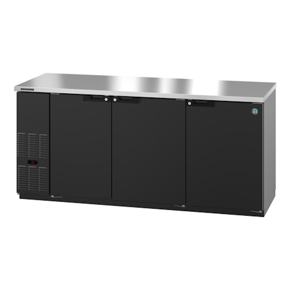 Hoshizaki BB80 Three-Section Reach-In Refrigerated Back Bar Cooler